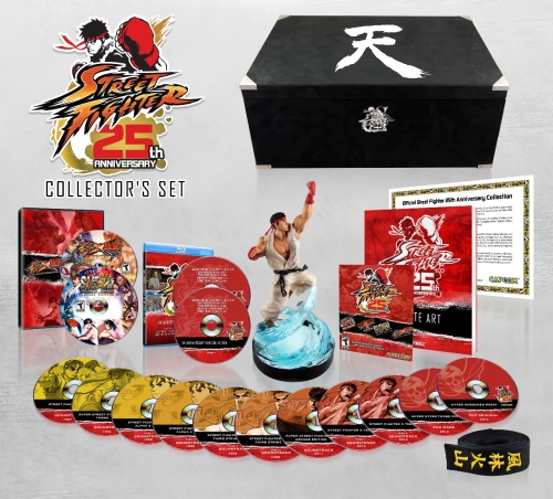 Az igazi fanoknak: Street Fighter 25th Anniversary Collector's Set