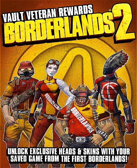 Borderlands 2 extrák az első rész játékosainak
