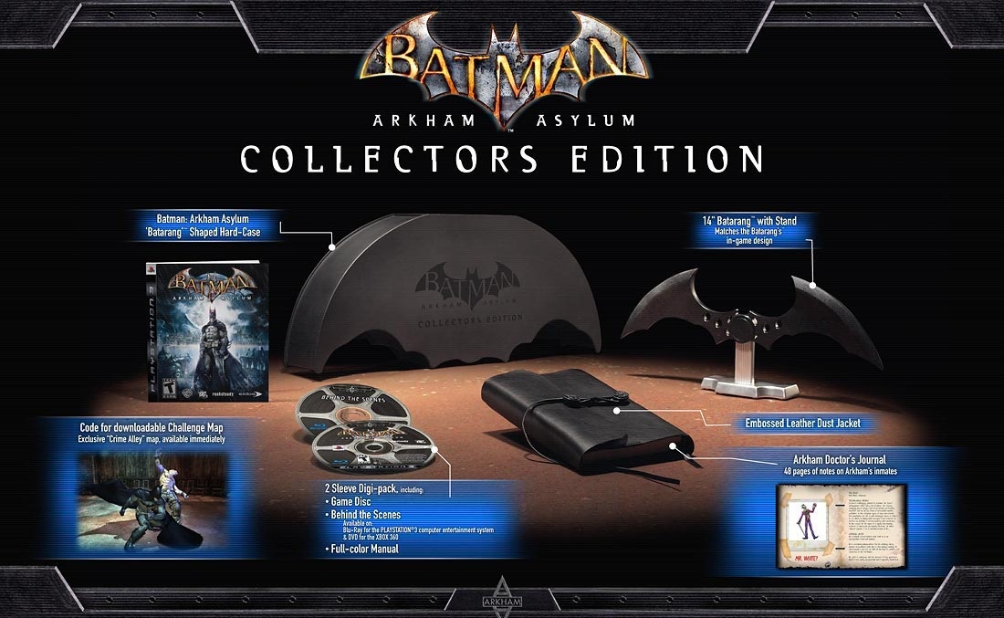 Batman: Arkham Asylum Collector's Edition