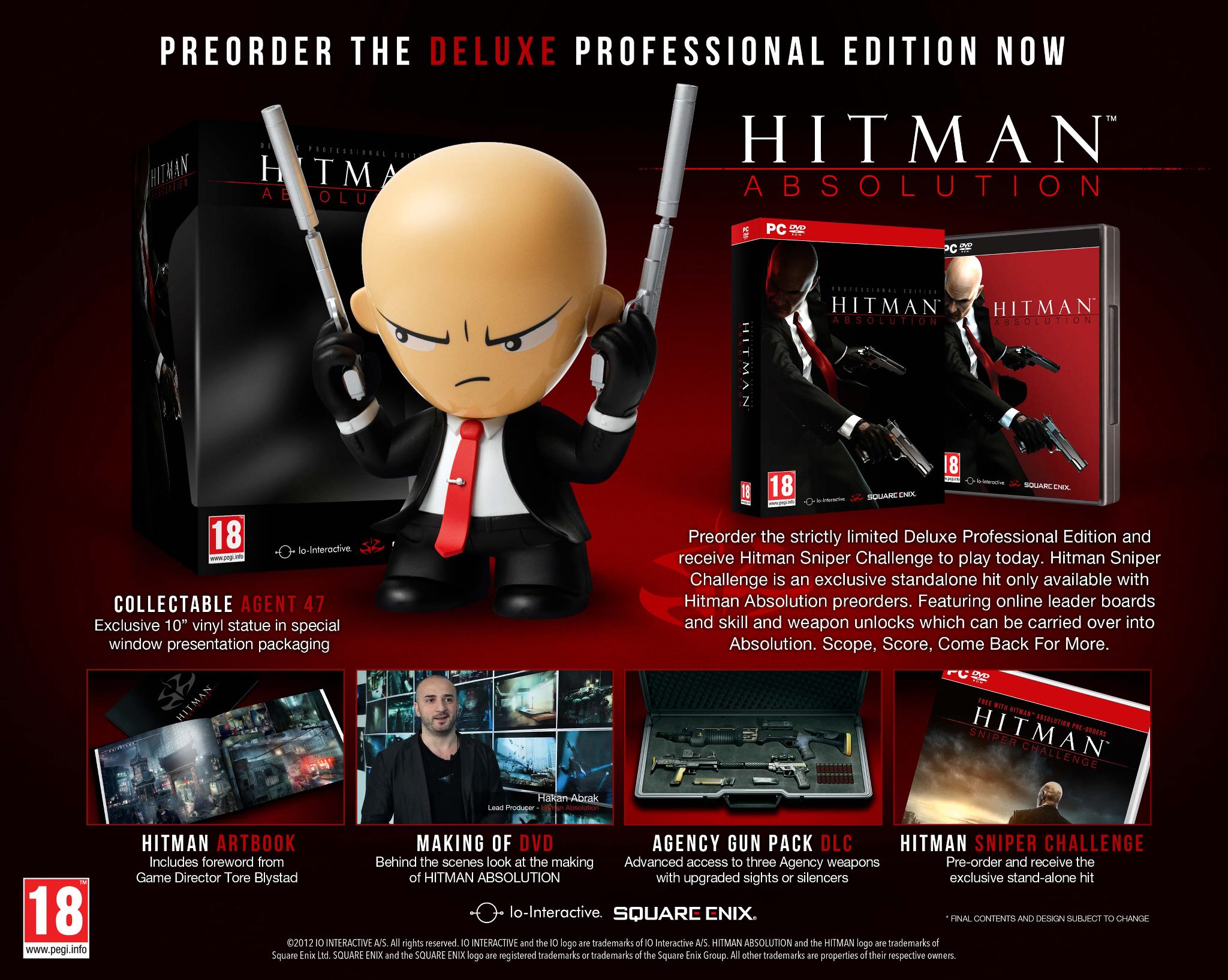 Hitman Absolution: Deluxe Professional Edition