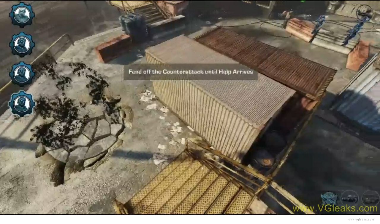 Képek a Kinectes Gears of War RTS-ből