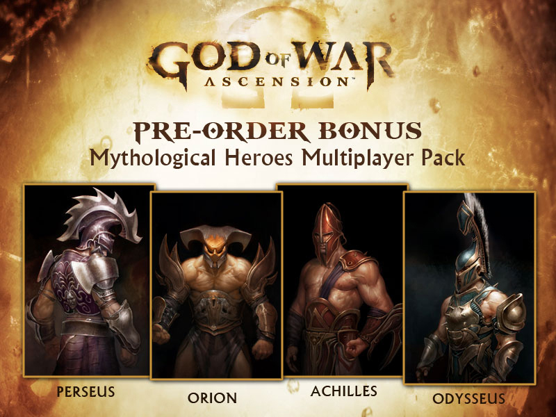 God of War: Ascension gyűjtői kiadás és előrendelői extra