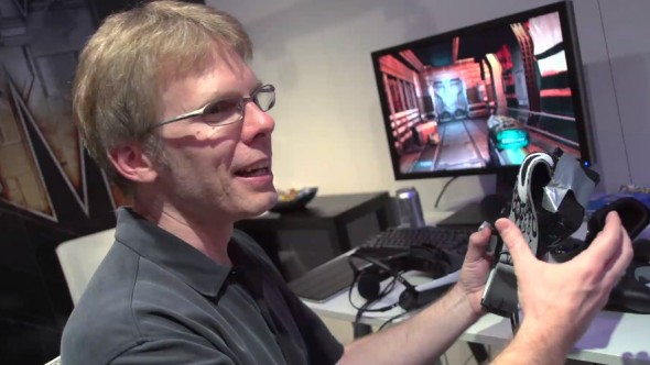 John Carmack az Oculus Riftet fejleszti