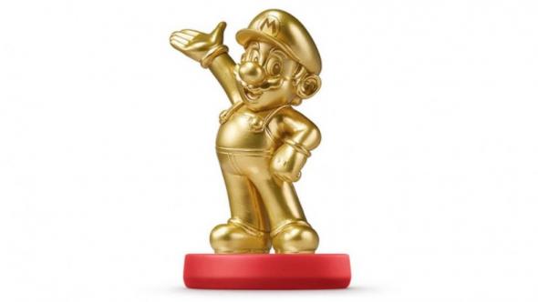 Nintendo Amiibo Gold Mario