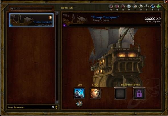 World of Warcraft 6.2 shipyard
