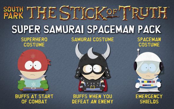 South Park: The Stick of Truth Super Samurai Spaceman Pack DLC