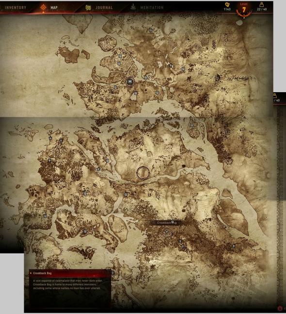 The Witcher 3: Wild Hunt térkép