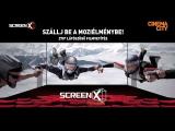 Így készült a ScreenX terem a Cinema City Arénában tn