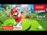 Mario Golf: Super Rush bejelentő trailer tn