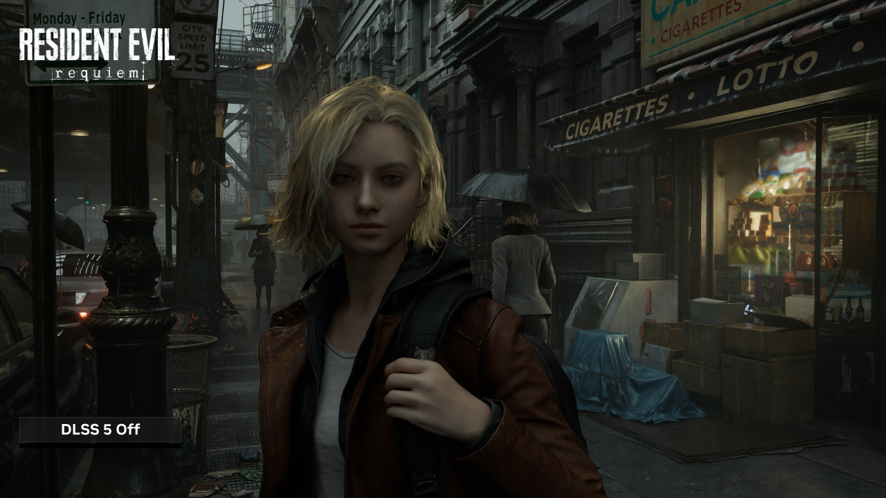 Resident Evil Requiem DLSS 5 off