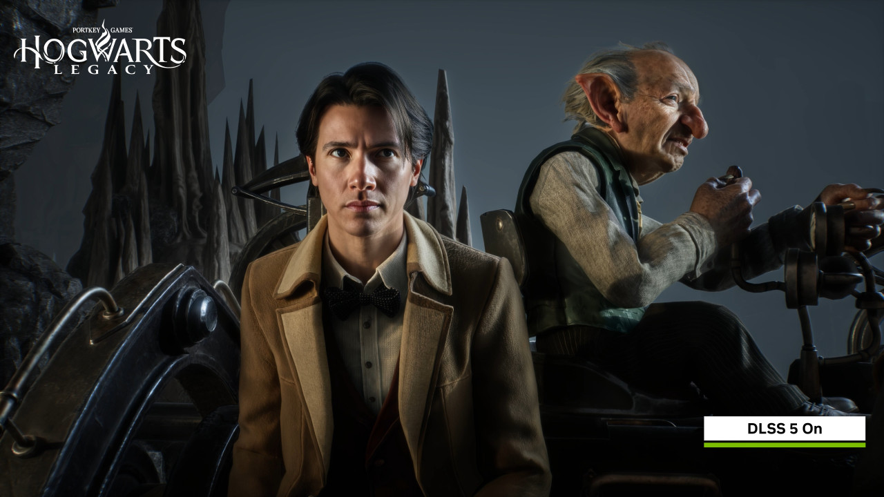 Hogwarts Legacy DLSS 5 on