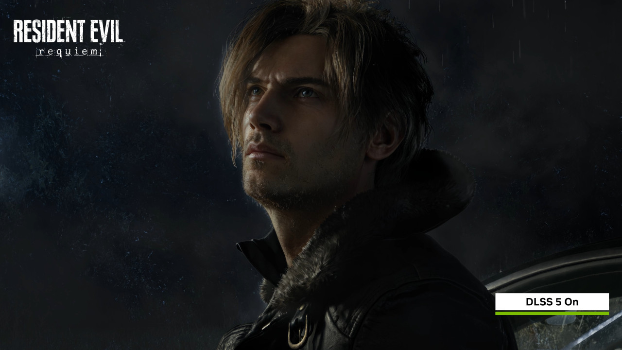 Resident Evil Requiem DLSS 5 on