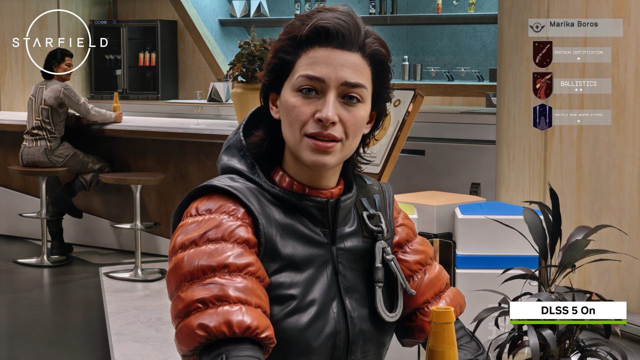 Starfield DLSS 5 on