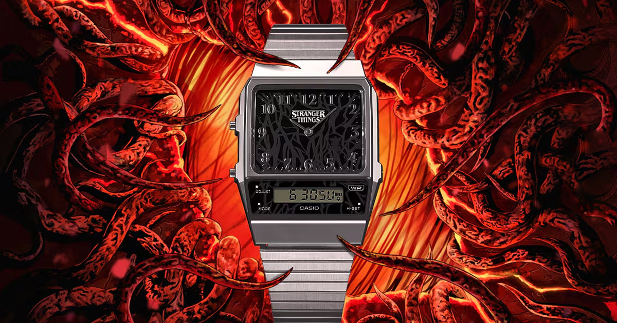 A Casio csúnyácska, de limitált Stranger Things karórákat dobott piacra