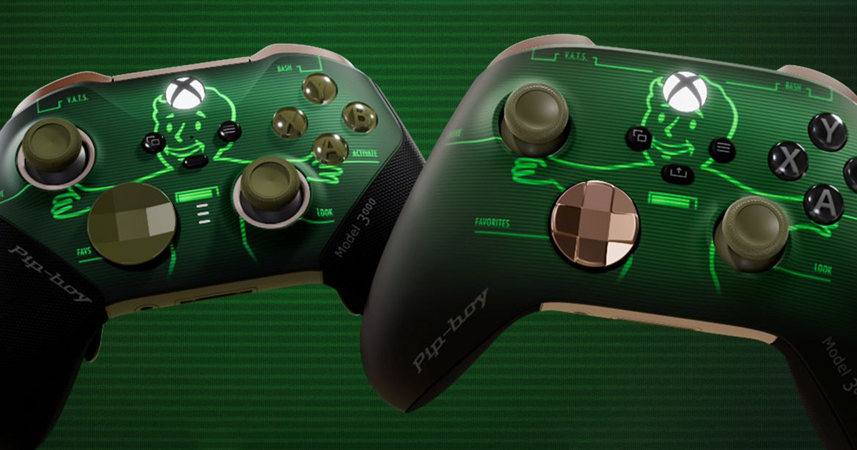 Ezeknek a Fallout Xbox kontrollereknek lenne helyük a fa alatt