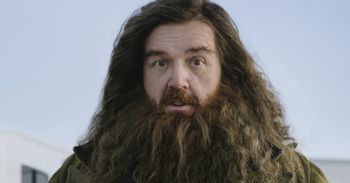 Nick Frost nem bízta a véletlenre: 7 000-szer leírta kézzel, hogy Hagrid