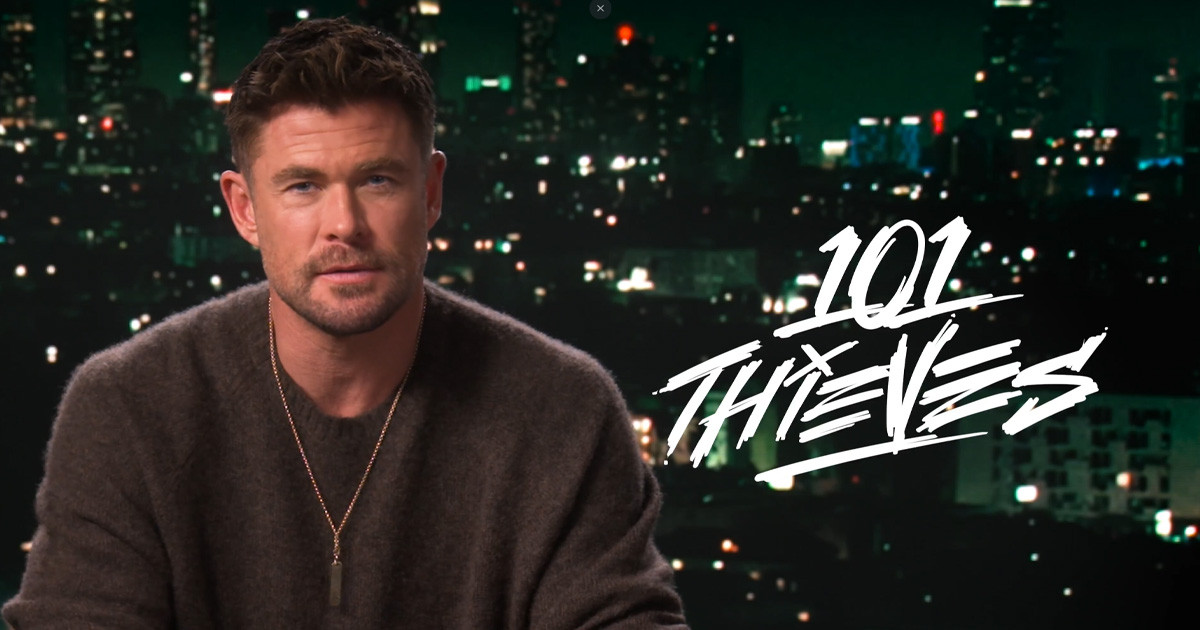 Chris Hemsworth újabb lépést tett a bűn útján, és beállt a 100 Thieves közé