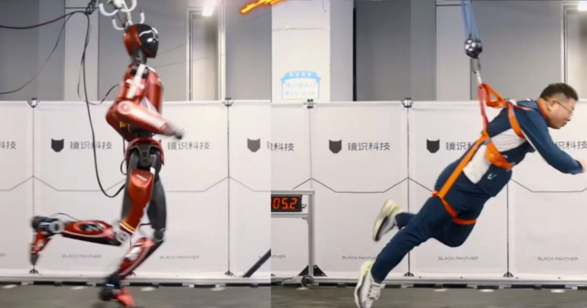 Hiába is menekülsz, ez a robot lefut téged