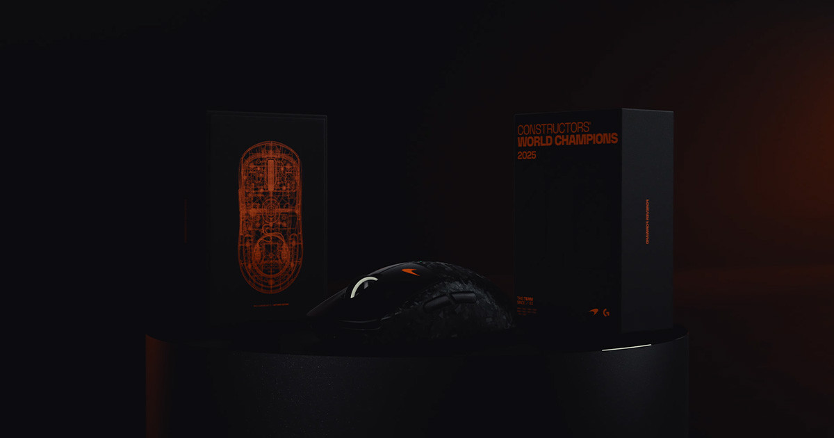 Lando Norris F1-es bajnoki címe miatt lett könnyebb a Logitech egere