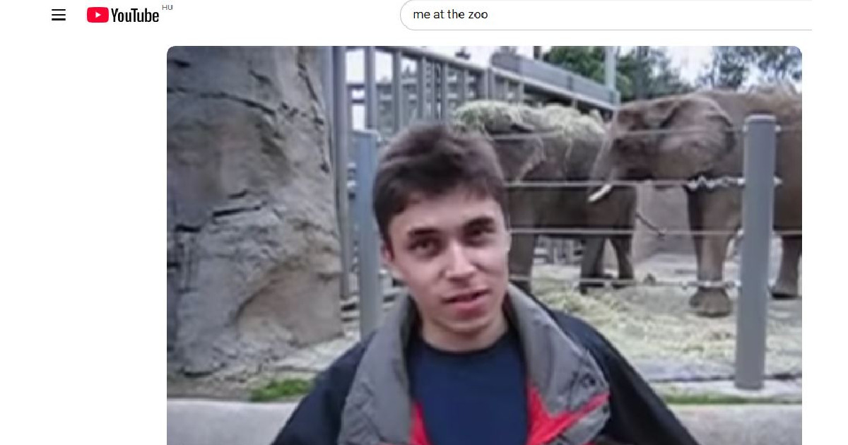 Olyan öreg a YouTube első videója, hogy múzeumba került 