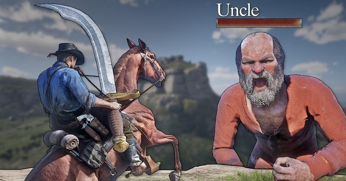 A Red Dead Redemption 2 és az Elden Ring találkozása a legviccesebb dolog, amit valaha láttunk