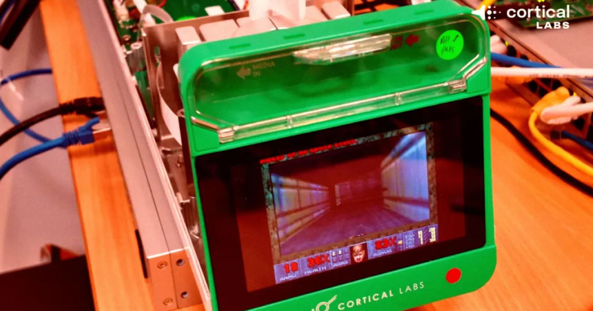 Elég bizarr, de élő emberi agysejtek játszanak a DOOM-on