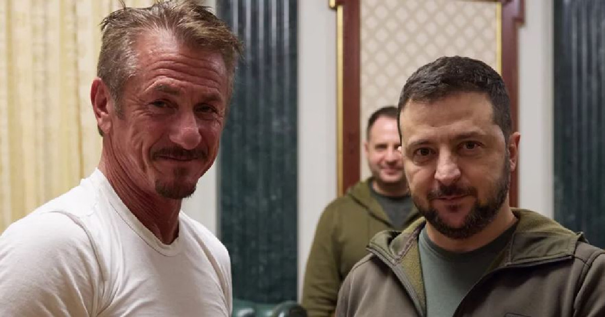 Kiderült, mit csinált Sean Penn az Oscar-gála helyett: Zelenszkijjel találkozott 