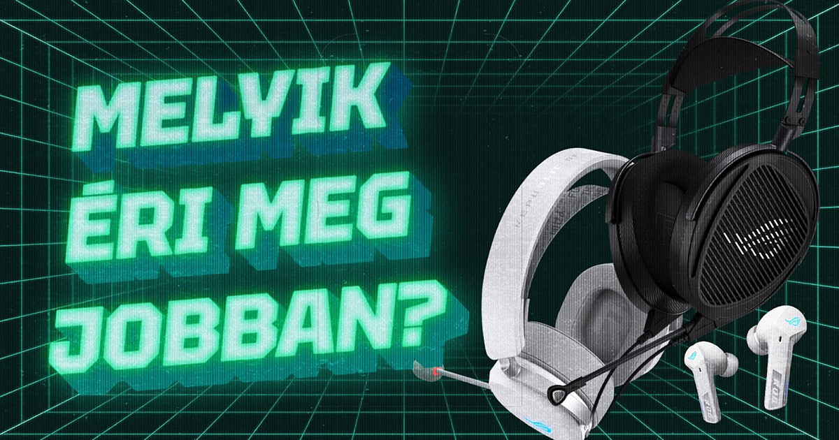 Mit tud a ROG audio fronton? ROG Pelta, ROG Kithara és ROG Cetra True Wireless Speednova tripla teszt!