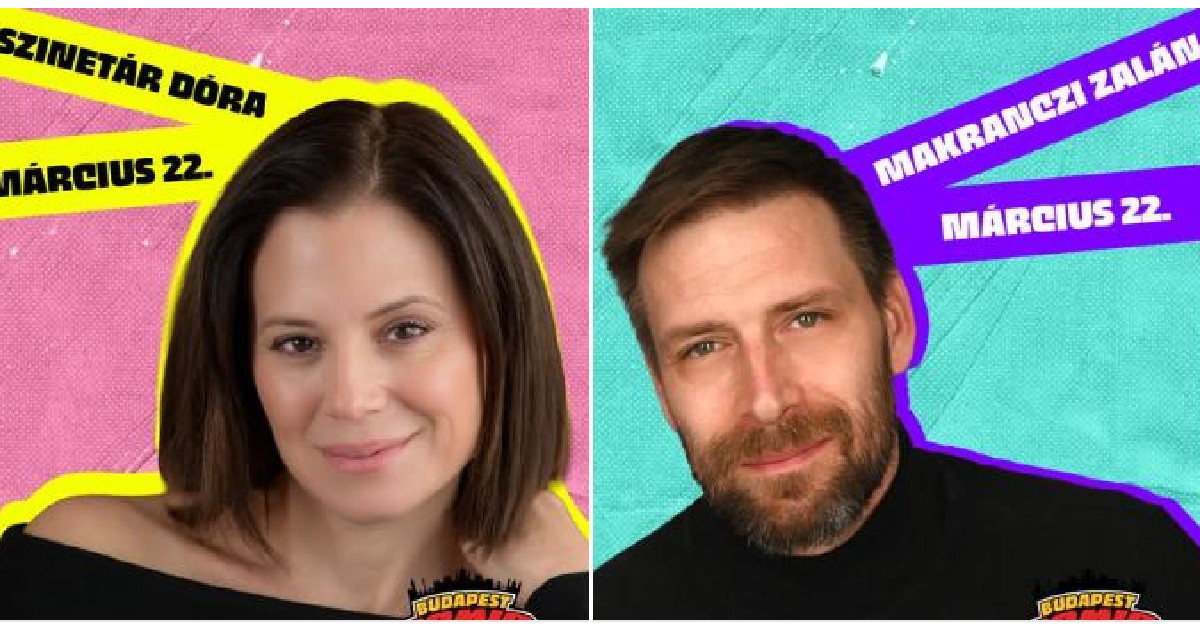 Magyar erősítés a Budapest Comic Conon: Szinetár Dóra és Makranczi Zalán