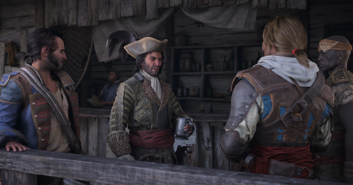 3 új karakterrel, és Feketeszakáll sztorijával bővül az AC Black Flag Resynced