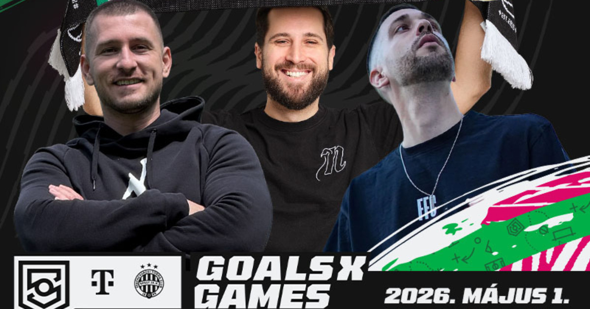 Goals X Games: Foci és gaming egy pályán a Groupama Arénában