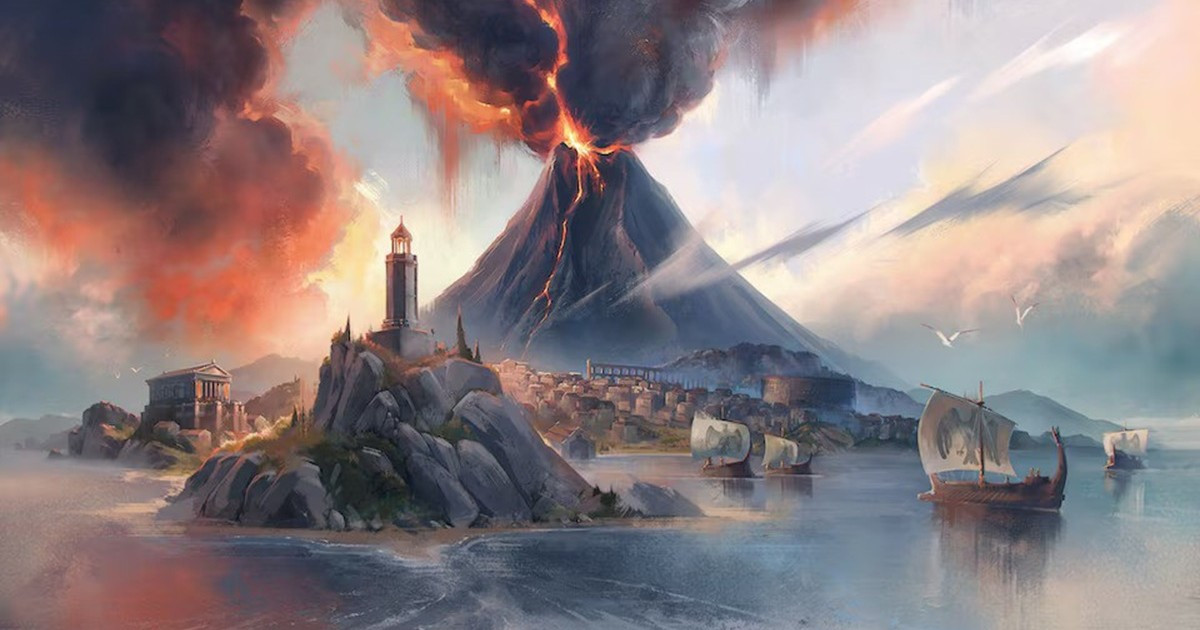 Hú, most ilyen vulkánokat látok az Anno 117: Pax Romanaban