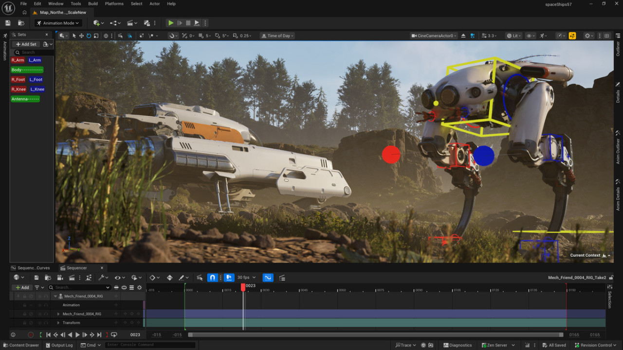 Kép forrása: Epic Games - Unreal Engine 5.7