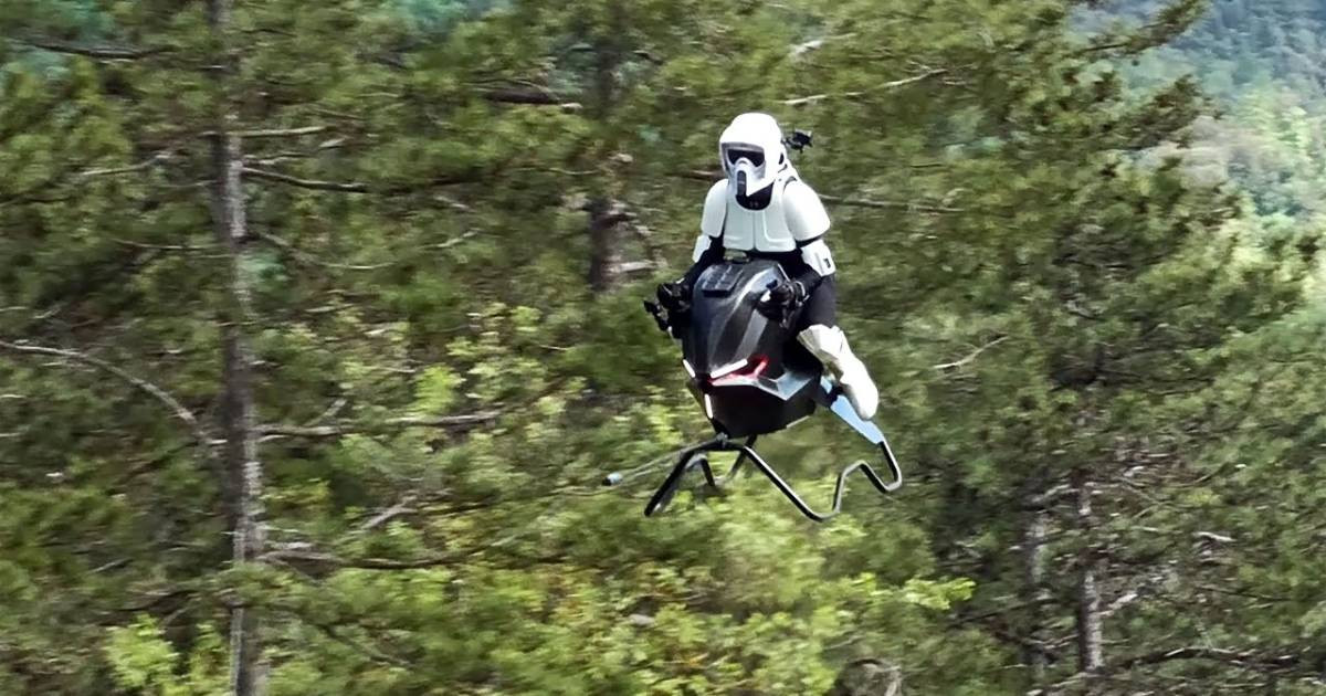 Amivel korábban a Star Warsban száguldoztak, az mára valósággá vált