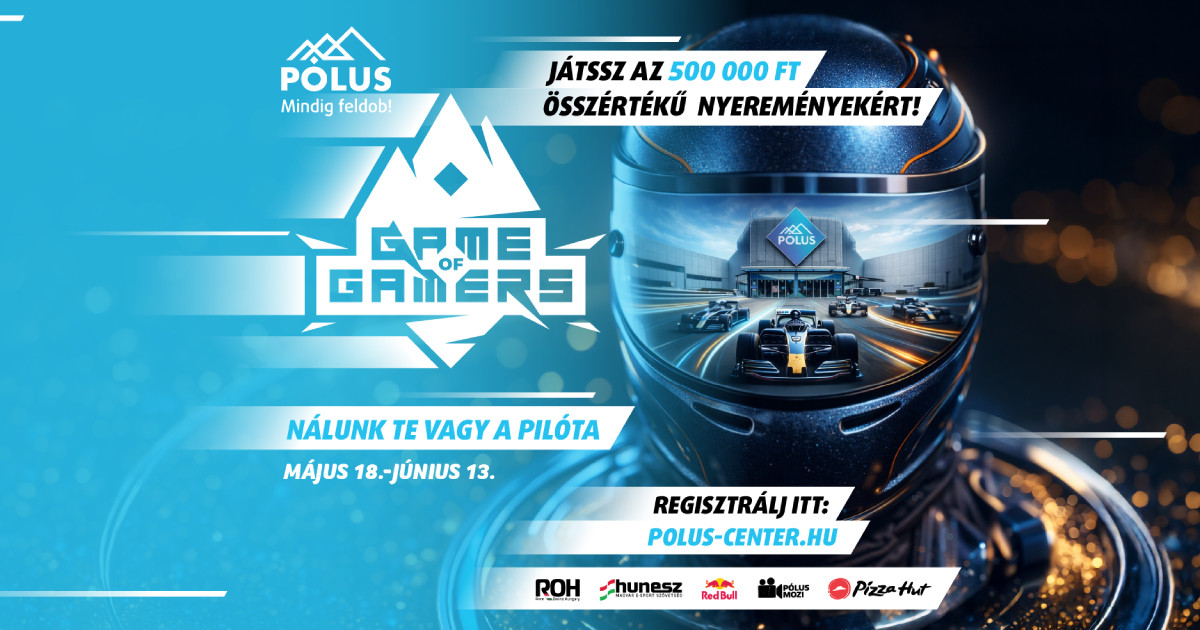 Padlógázzal indul a nyár: gaming és autós élmények költöznek a Pólusba (x)