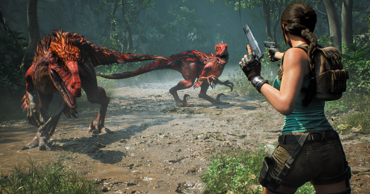 Ettől leesik az állad, ennyit változott a T-Rexes üldözés az új Tomb Raiderben