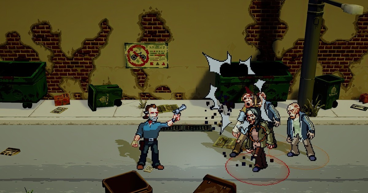 Ezt sem láttuk jönni, de 2D-s The Walking Dead beat ’em up játék készül