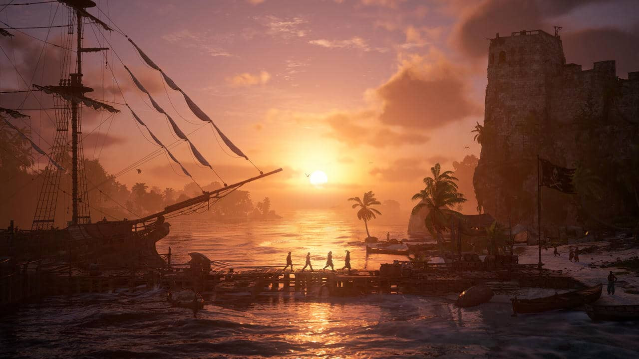 Kikötő az Assassin's Creed Black Flag Resyncedben - forrás: Ubisoft