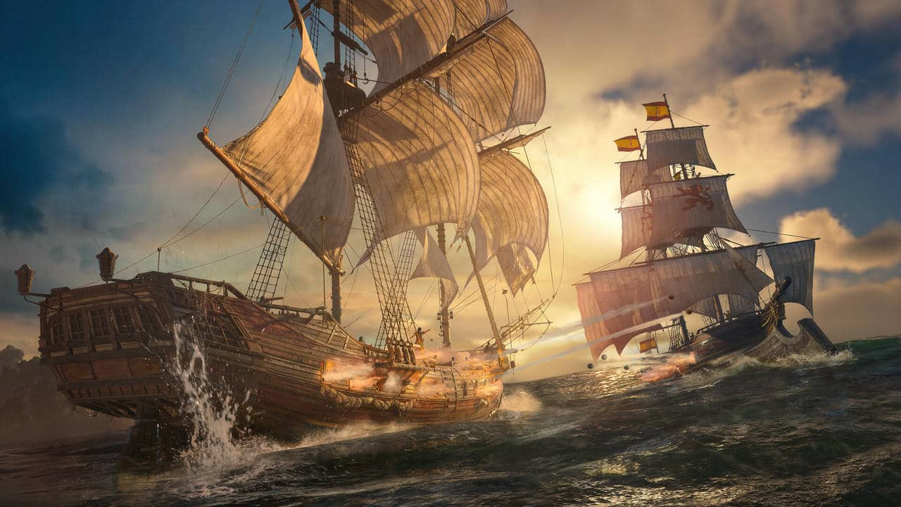 Csatára készülő Jackdaw (Csóka) az Assassin's Creed Black Flag Resyncedben - forrás: Ubisoft