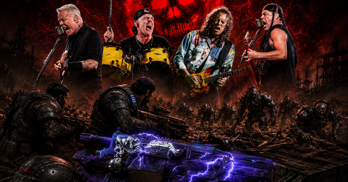 Már most megőrülnek a fanok a Gears of War: E-Day Metallica-skinjei miatt