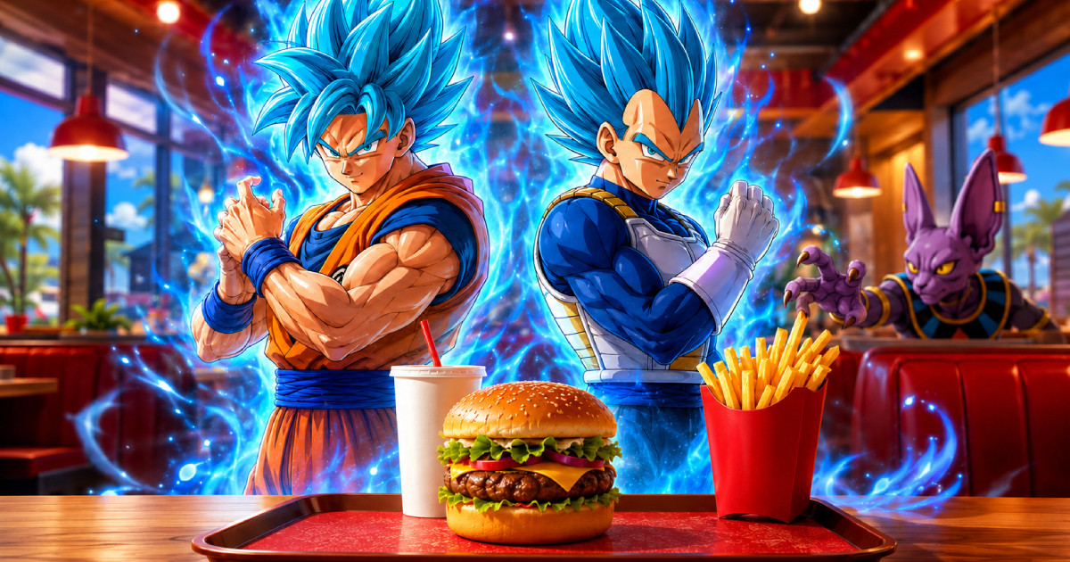 A Dragon Ball Super harcosai átvették az uralmat a Burger King felett!
