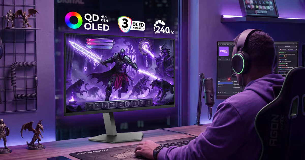 OLED tévé után a következő szint az OLED monitor? – AGON PRO AG326UZD2 monitor teszt