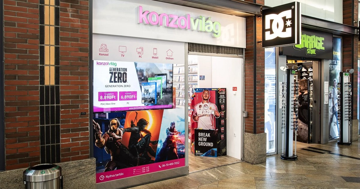 A Konzolvilág újragondolja a gamer boltok jövőjét