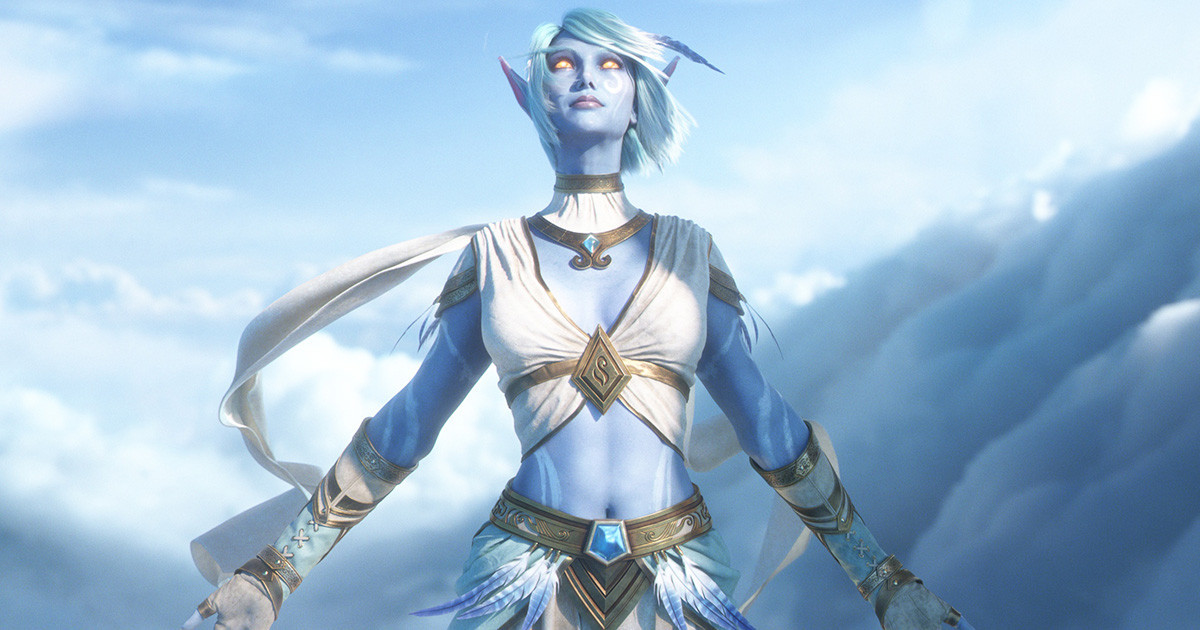 Csúnyábbak lesznek a WoW: Forever kék elfjei, és ennek játékosok milliói örülnek
