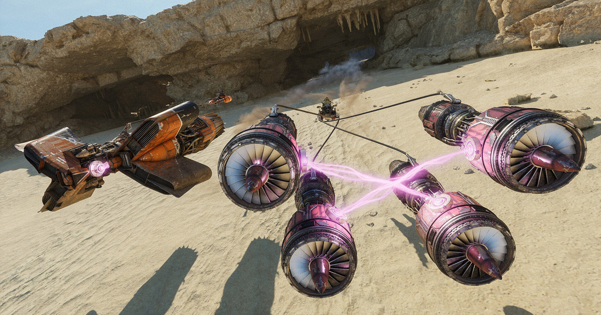 Mielőtt az év legjobb versenyjátéka lett belőle, a Star Wars: Galactic Racer egy társasjáték volt