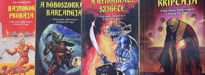 Kaland, Játék, Kockázat könyvek