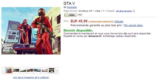 A franciáknál már van PC-s Grand Theft Auto V