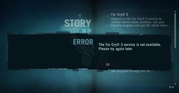 A Uplay miatt nem működik PC-n a Far Cry 3 A Uplay miatt nem működik PC-n a Far Cry 3
