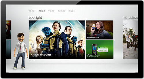 Beépített Xbox Live a Windows 8-ban