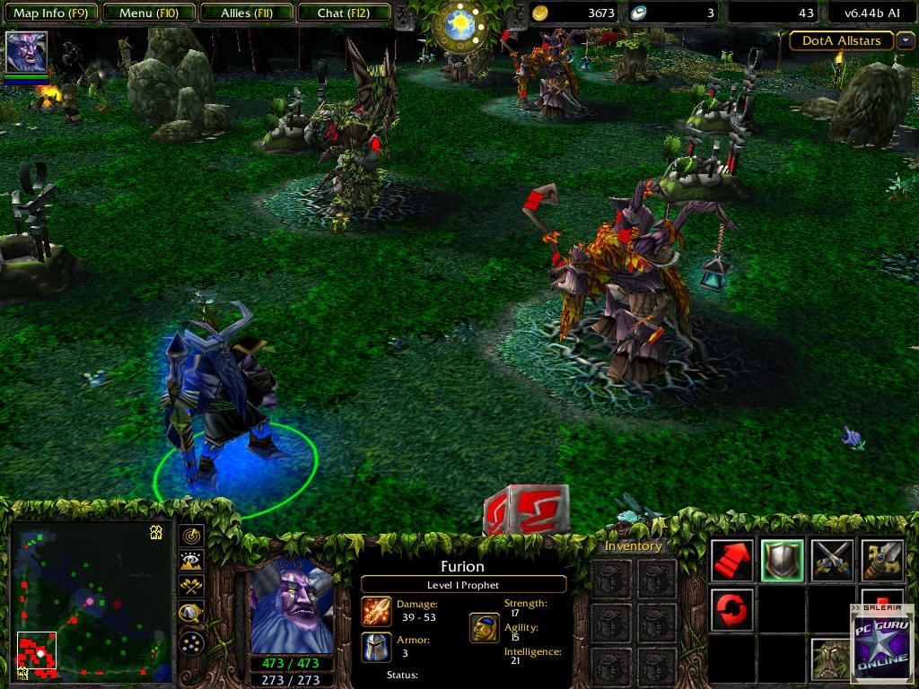 Defense of the Ancients (WC3:TFT mod) Defense of the Ancients (WC3:TFT mod)